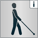 Pictogram: Blind