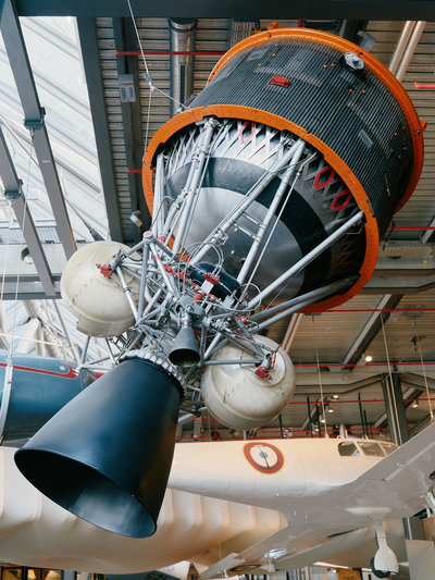 Triebwerk der Astris Rakete
