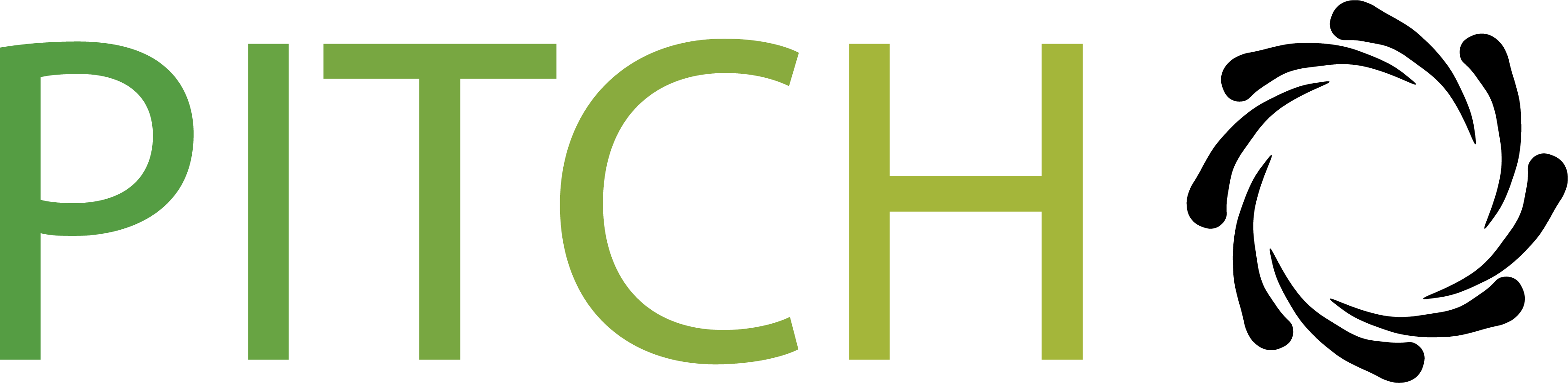 Logo mit Schriftzug "PITCH"